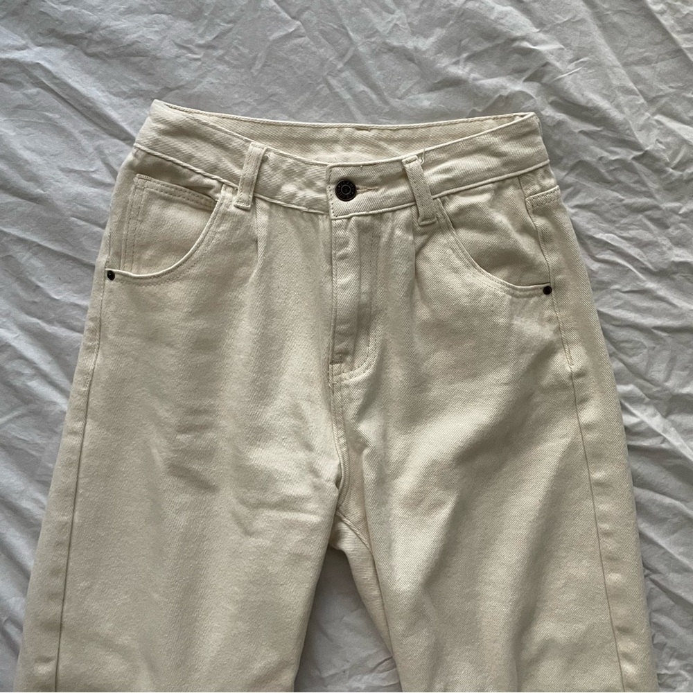 White jeans